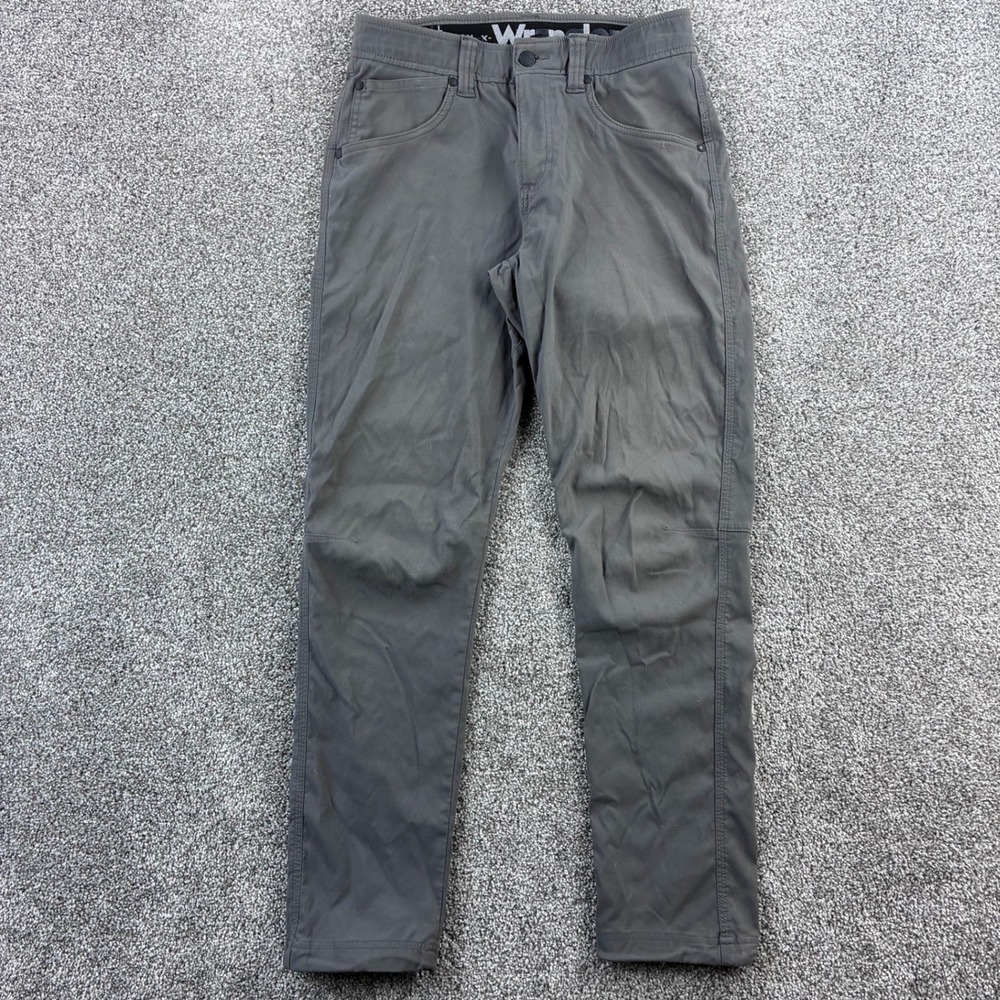 Wrangler ATG Pants Mens 30x30 Gray Reinforced Utility Straight Workwear Stretch